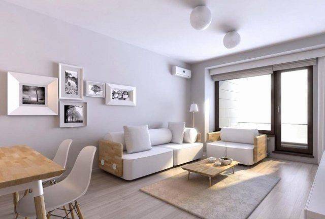 Appartement 2 pièces de 50.64m² avec un séjour donnant sur un balcon - Urban Green