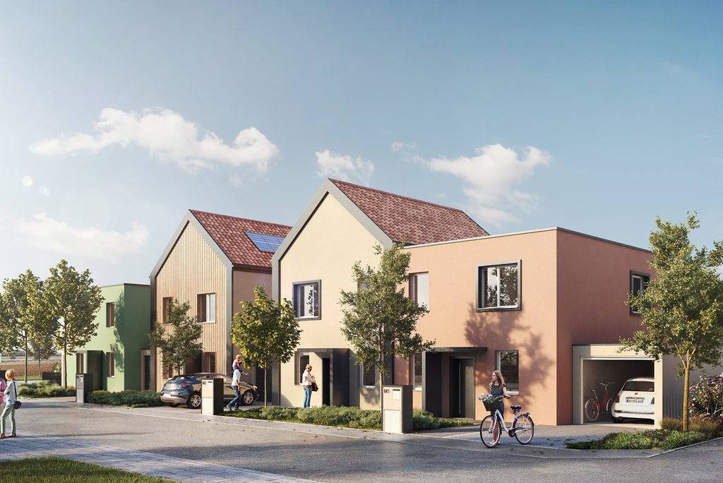 Où trouver une maison neuve avec jardin à Geispolsheim ?