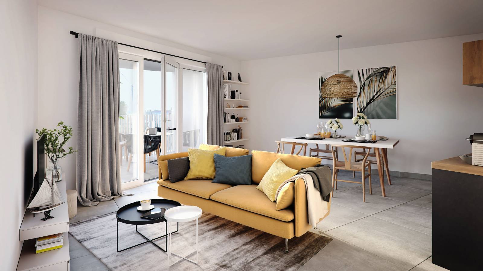 Appartement neuf 2 pièces de 41.88m² avec balcon à vendre à Strasbourg