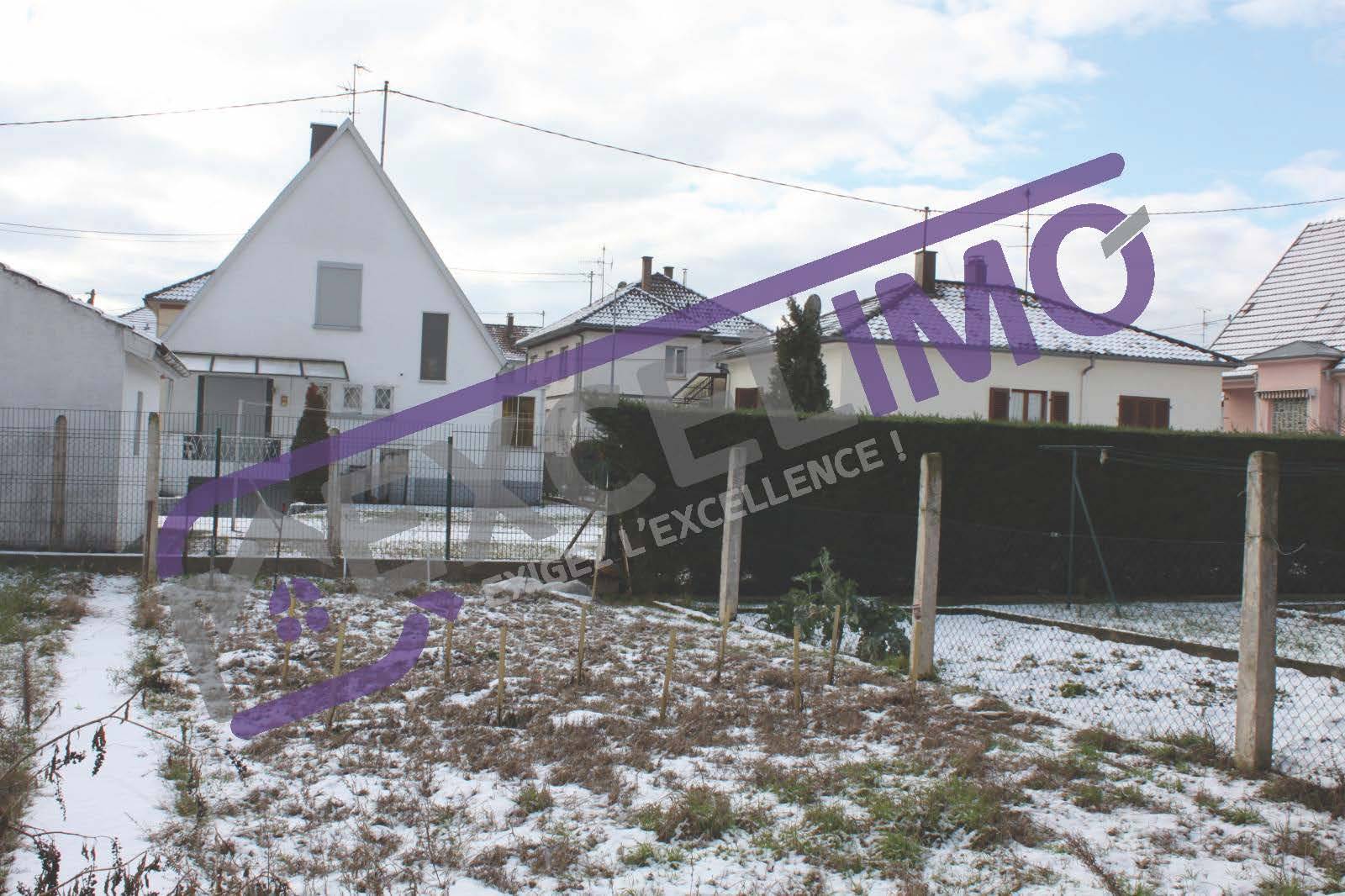 Maison 4/5 pièces de 108m² à vendre à Haguenau (67500) avec un jardin exposé Sud-Ouest