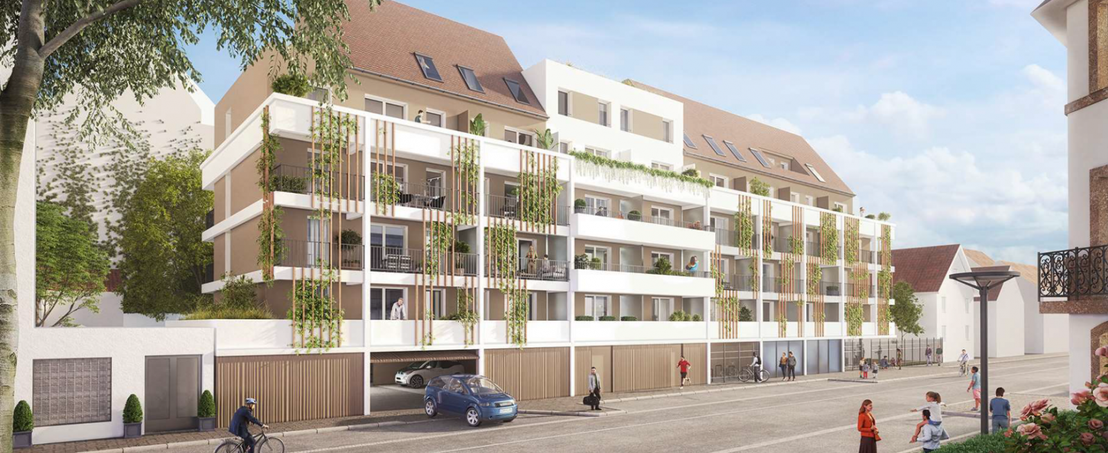 Présentation du programme neuf Green Flow dans le quartier Saint-Florent à Strasbourg