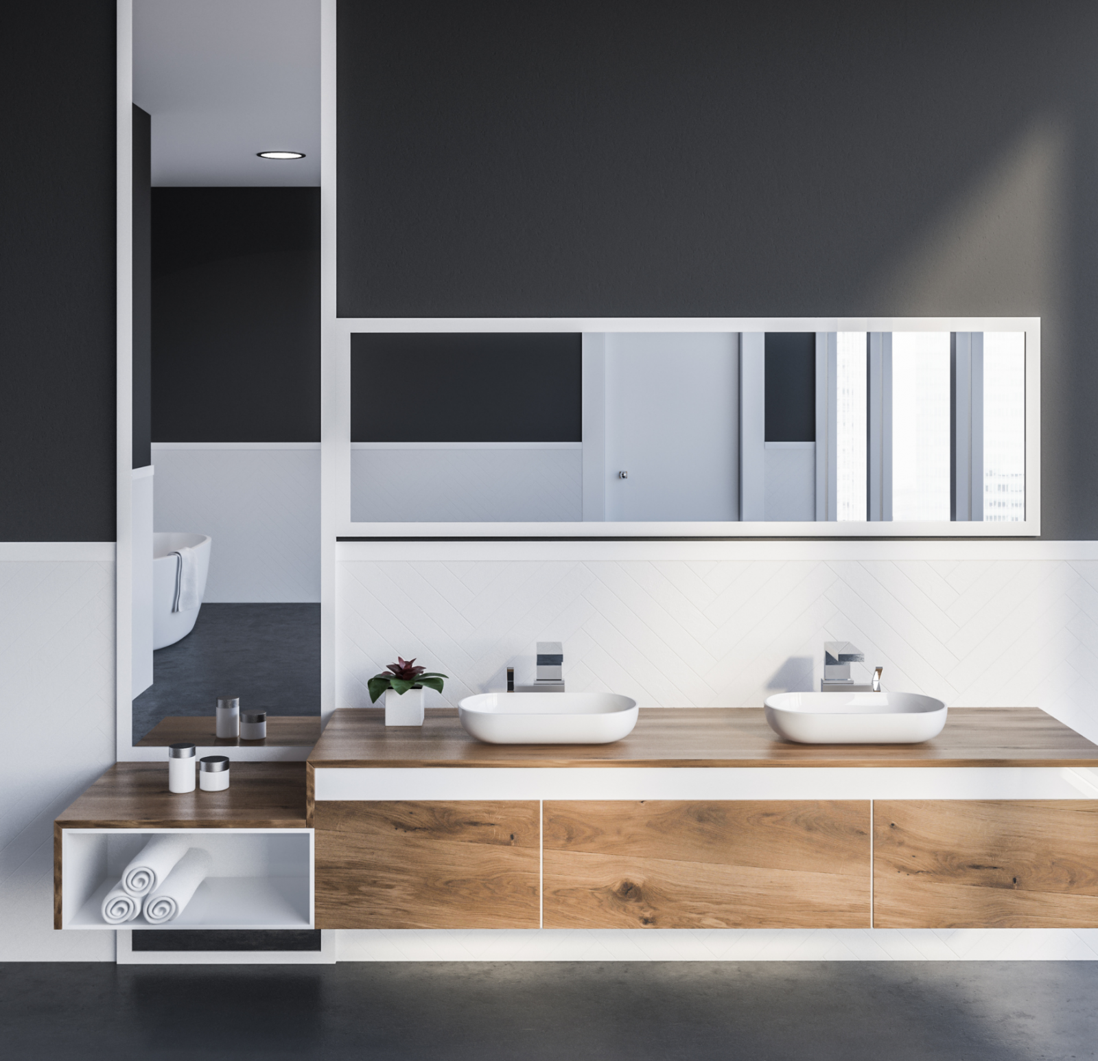 Appartement neuf 4 pièces de 87.52m² avec une salle de bain à Bischheim