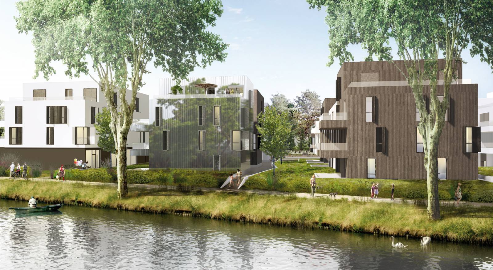 Programme neuf Les Jardins d'Ô à La Robertsau 