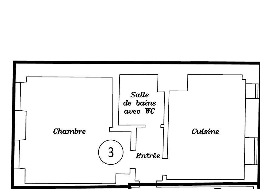 QUARTIER ESPLANADE-KRUTENAU 1PIÈCE DE 36M² CHARME ET AUTHENTICITÉ