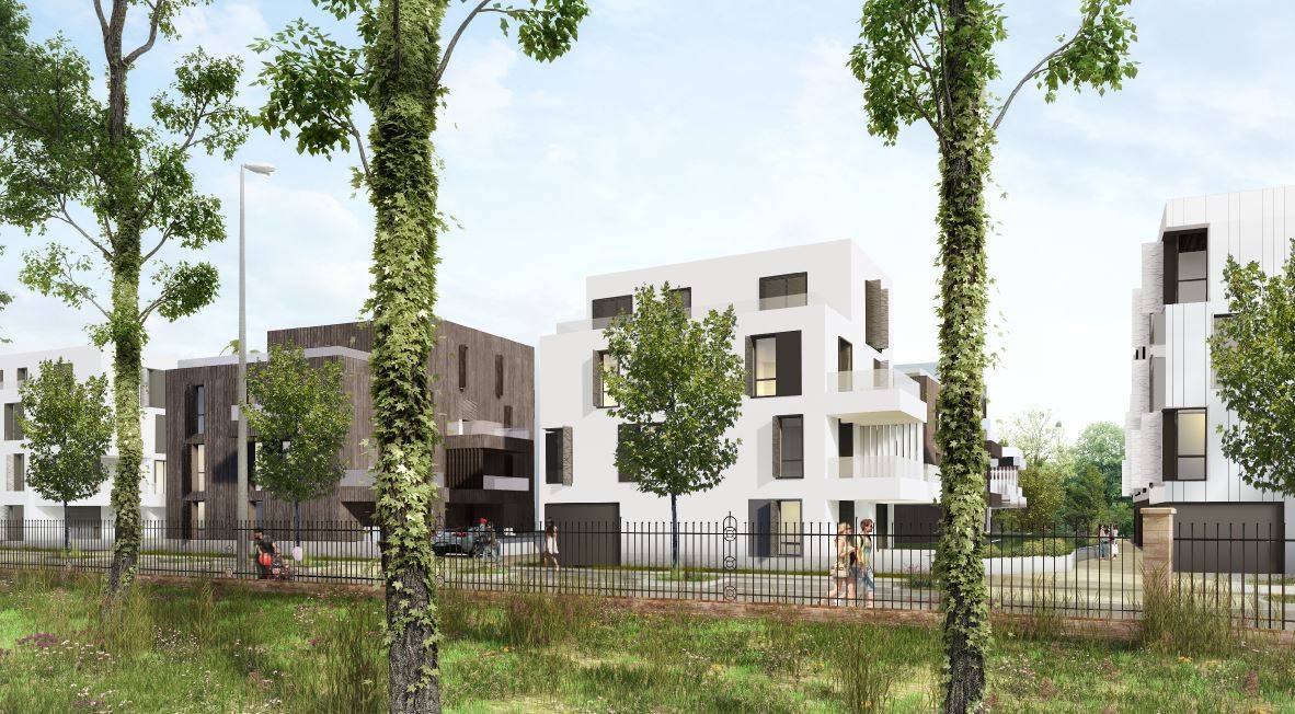 Appartements neufs dans la résidence Les Jardins d'Ô à La Robertsau - Strasbourg