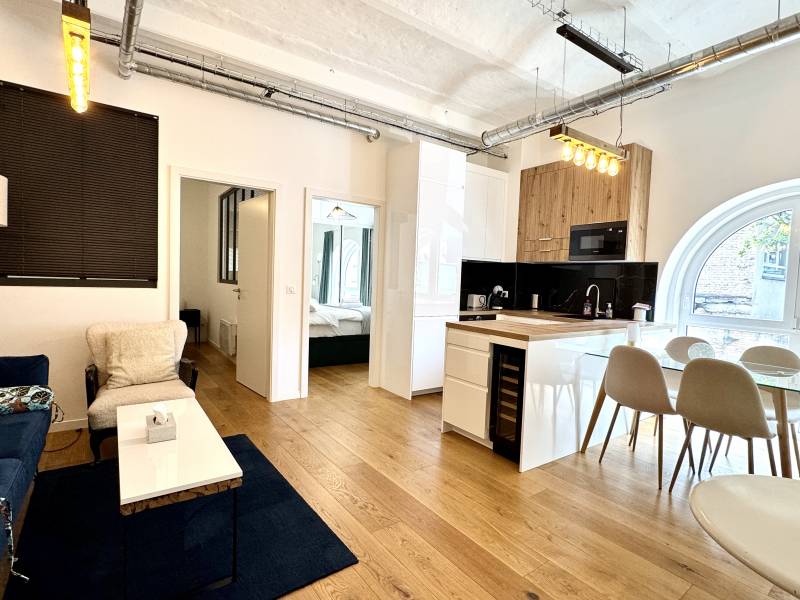 3 pièces meublée atypique et cosy situe à Strasbourg centre secteur Musée d’art moderne