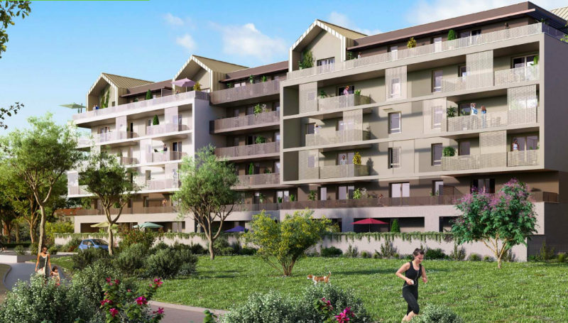 Programme neuf L'inattendu à Strasbourg installé dans un cadre de paix et de verdure