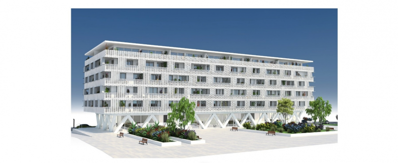 Parking de 12m² à louer à Illkirch-Graffenstaden (67400), rue le Corbusier 