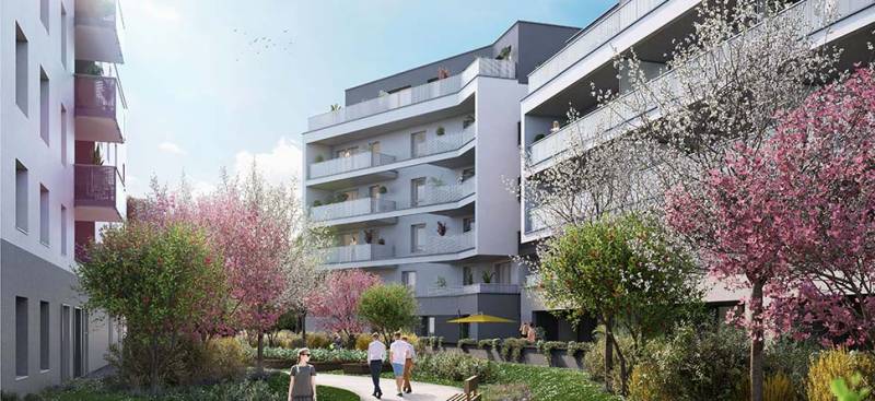 Appartements neufs du 2 au 4 pièces l'inattendu 2 à Strasbourg