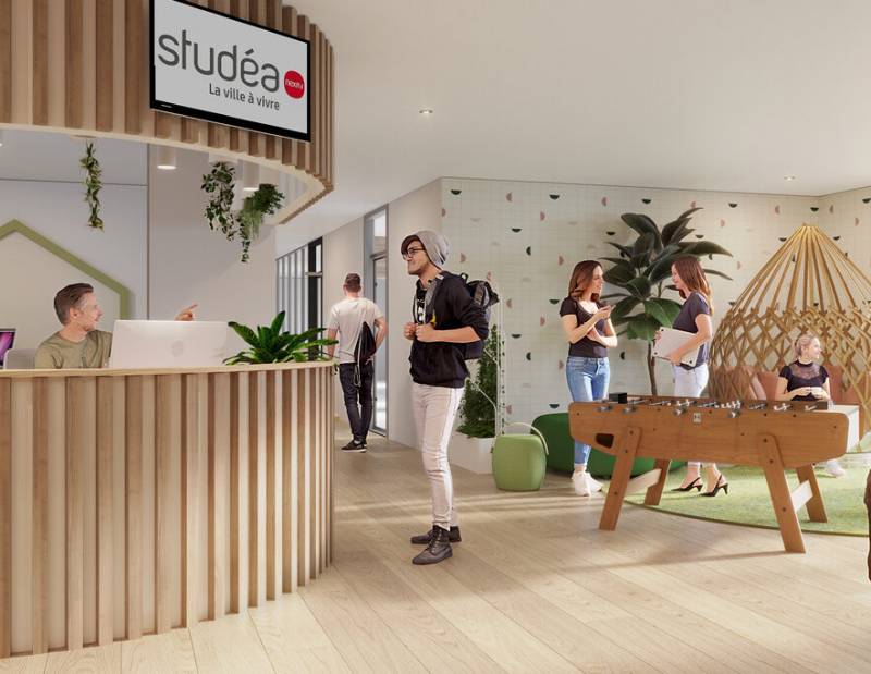 Nouvelle résidence étudiante LMNP Strasbourg