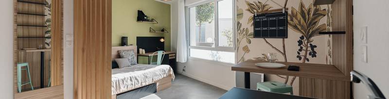 Acheter un studio neuf meublé en résidence étudiante à Schiltigheim