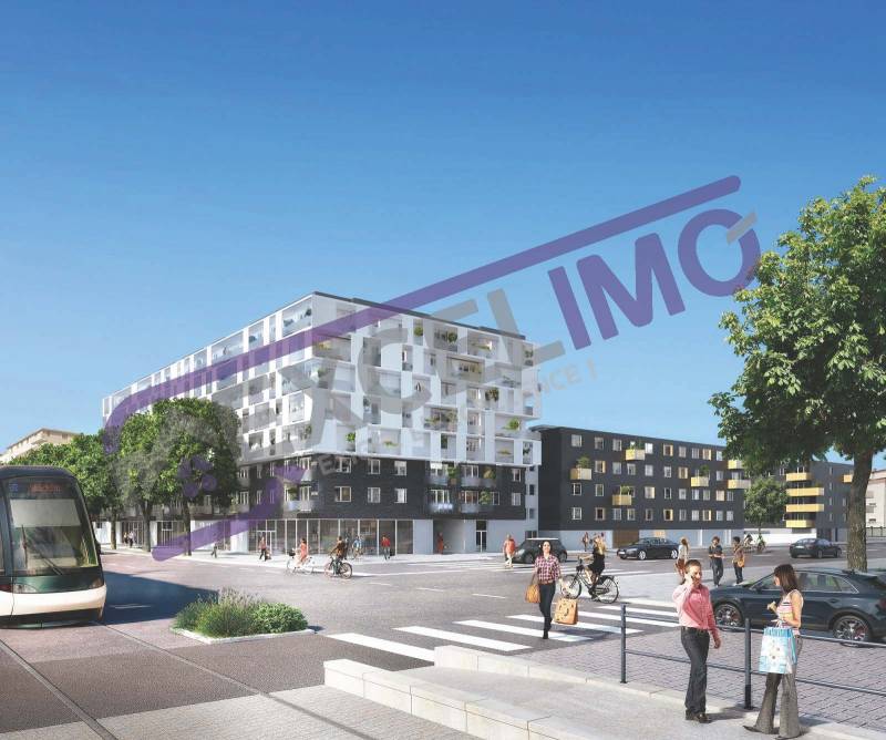 Appartement 3 pièces de 63m² en rez-de-jardin à louer à Strasbourg (67100) | La Meinau dans la résidence Vert en Vue