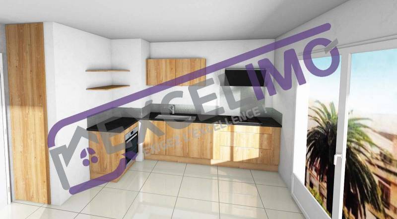 Appartement 3 pièces de 64.90m² à louer avec une cuisine équipée à Ostwald (67540)