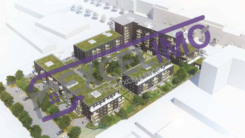 Appartement 3 pièces de 63m² en rez-de-jardin à louer à Strasbourg (67100) | La Meinau 