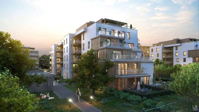 Appartement neuf 2 pièces à partir de 37.1m² - Secret Garden à Strasbourg