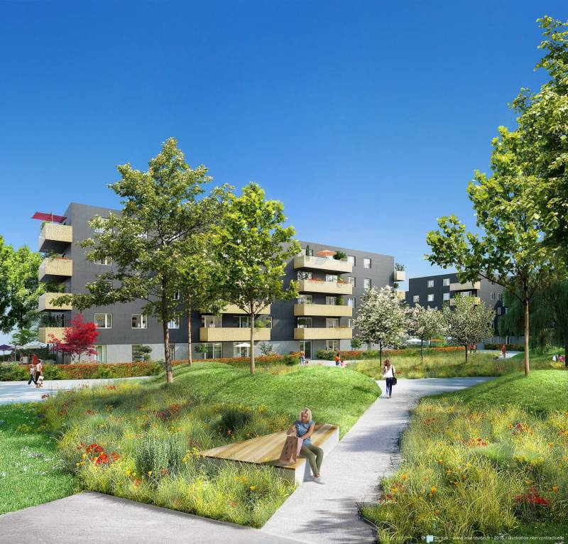 Strasbourg Meinau Studio proche de toutes commodités 